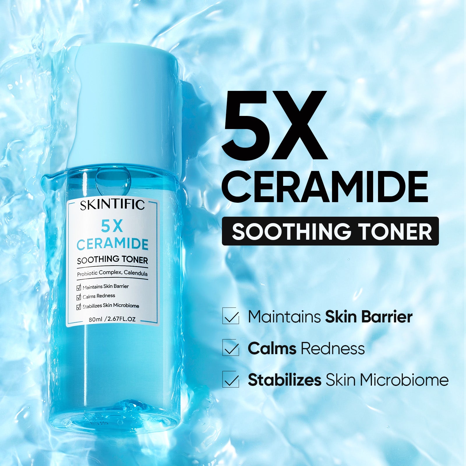 5X Ceramide Soothing Toner